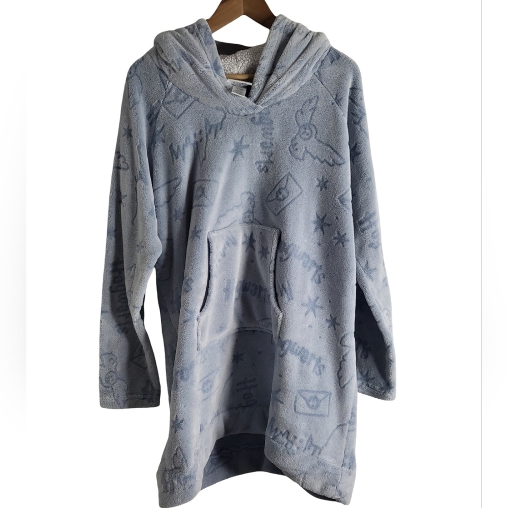 Cozy Blue Hooded Women's Sweater
